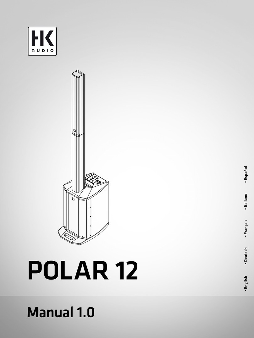 HK Audio POLAR 12 User manual