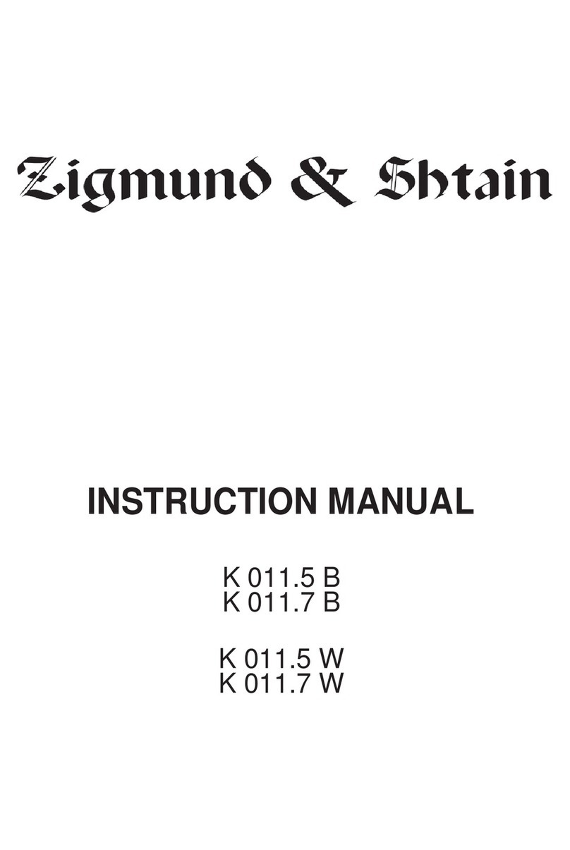 Zigmund & Shtain K 011.5 B instruction manual Zigmund & Shtain K 011.5 B instruction manual