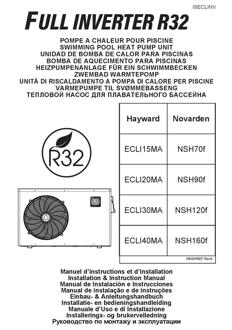 Hayward Pool ECLI15MA Installation instructions manual Hayward Pool ECLI15MA Installation instructions manual
