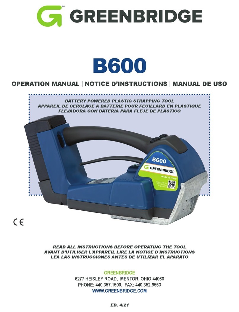 Greenbridge B600 User manual