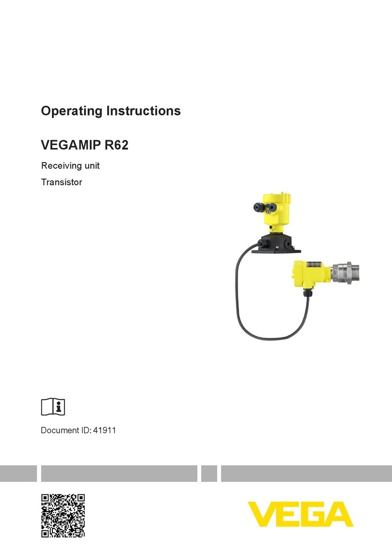 Vega VEGAMIP R62 operating instructions