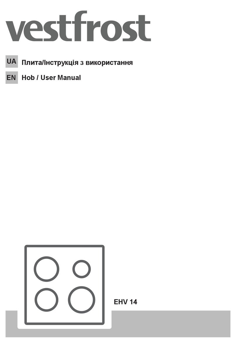Vestfrost EHV 14 user manual