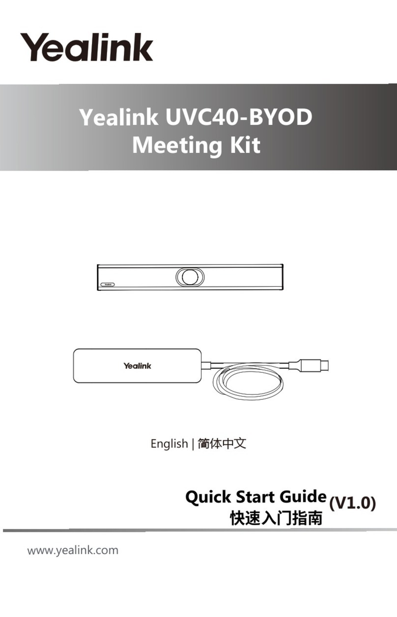 Yealink UVC40 quick start guide