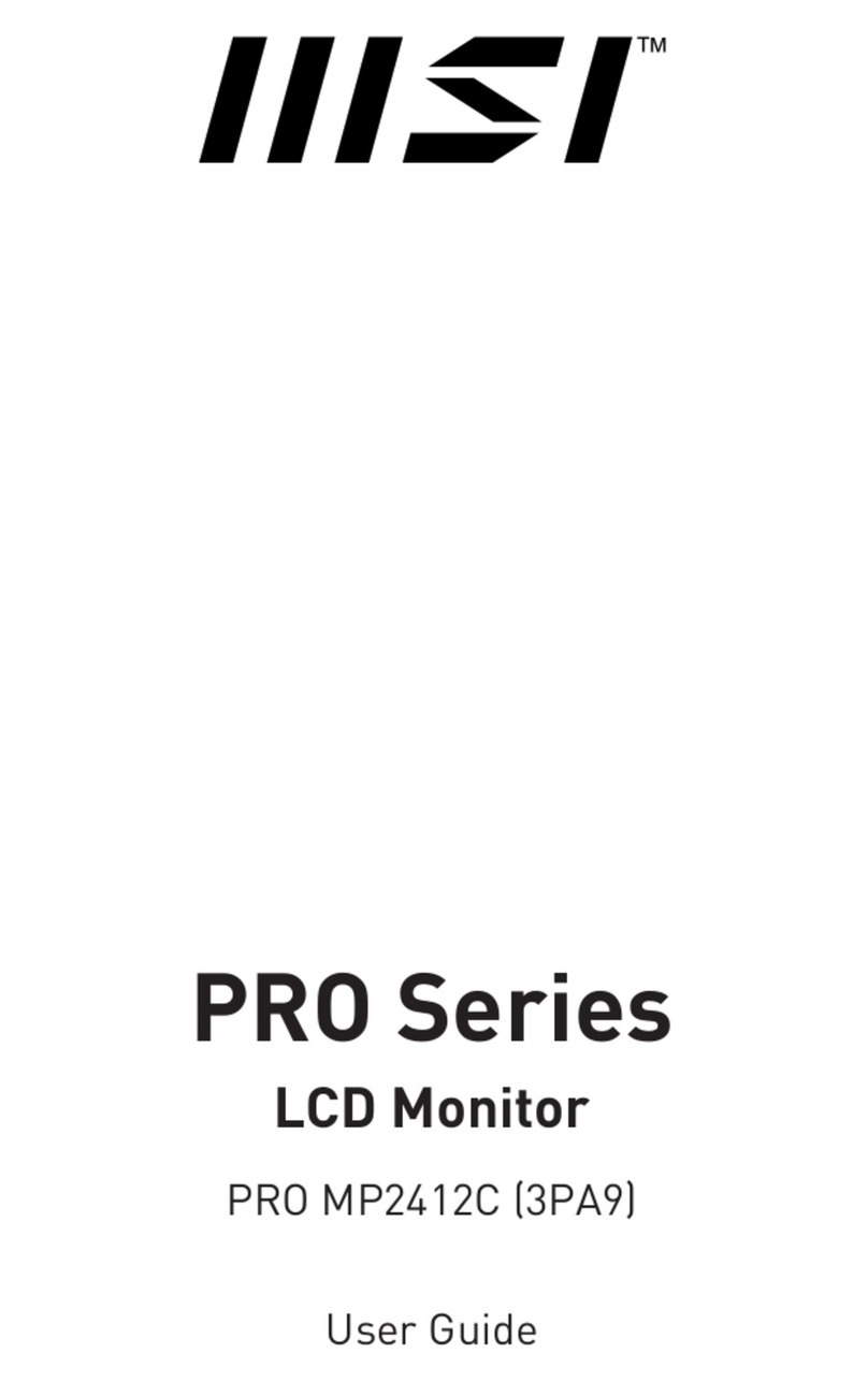 MSI PRO MP2412C User manual MSI PRO MP2412C User manual
