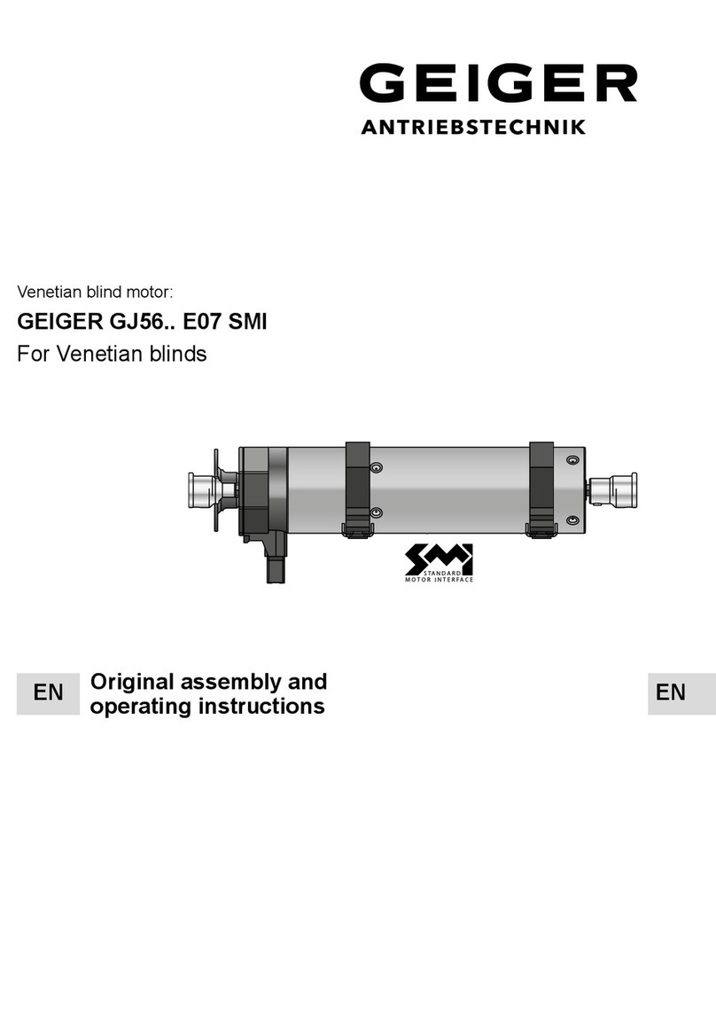 GEIGER GJ56 E07 SMI Series User manual