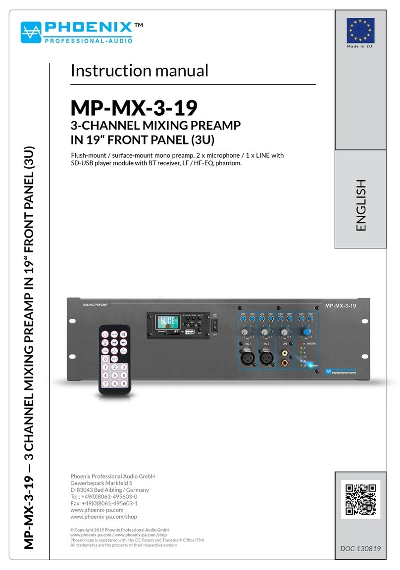 Phoenix MP-MX-3-19 instruction manual