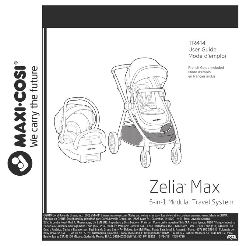 MaxiCosi Zelia Max TR414 User manual