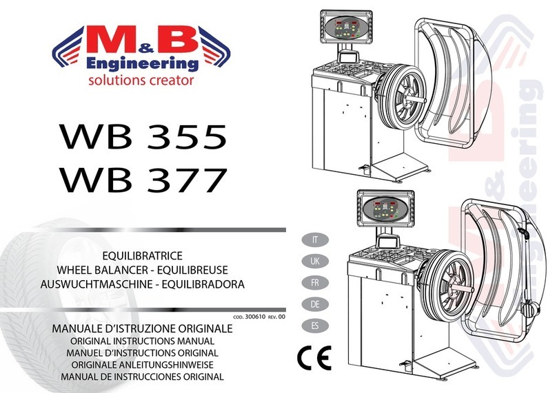 M&B Engineering WB 355 User guide