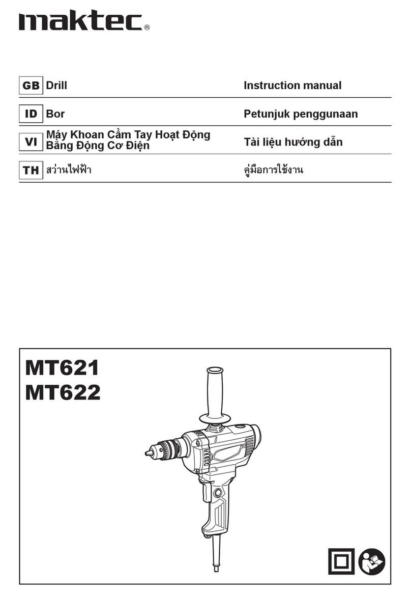Maktec MT622 User manual