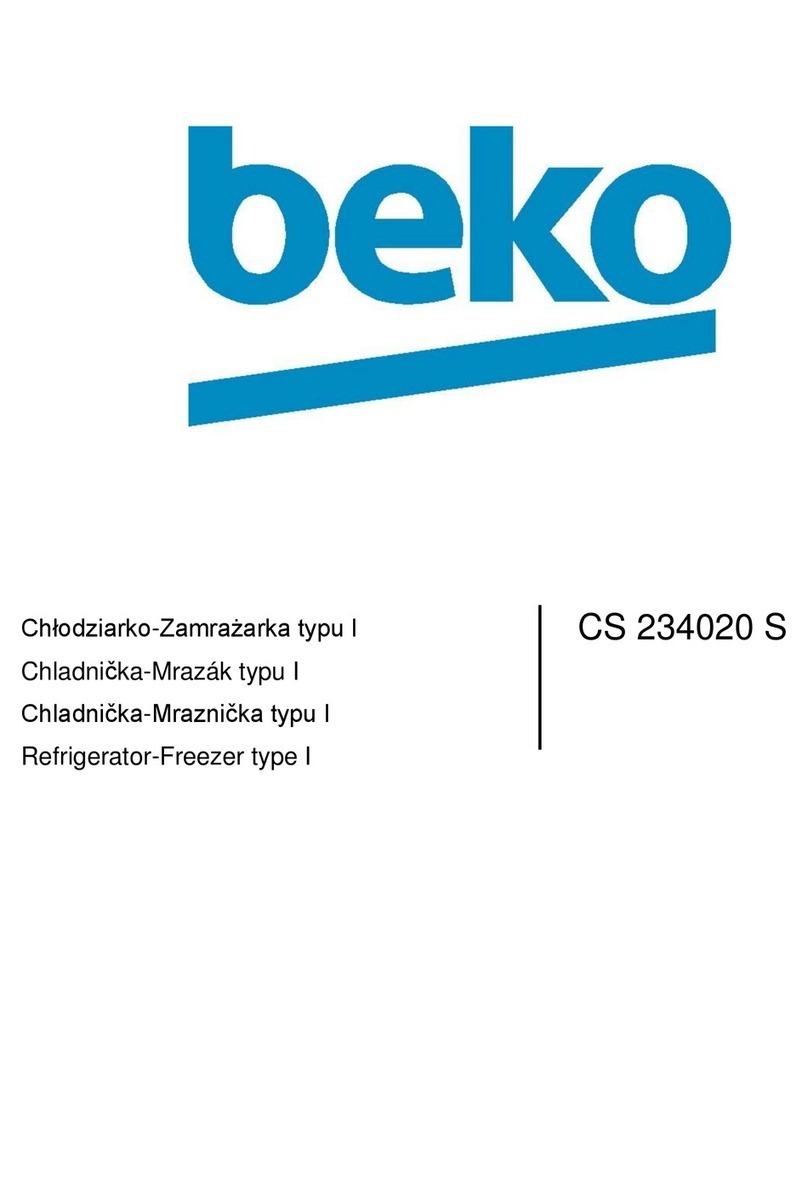 Beko CS234020S User manual Beko CS234020S User manual