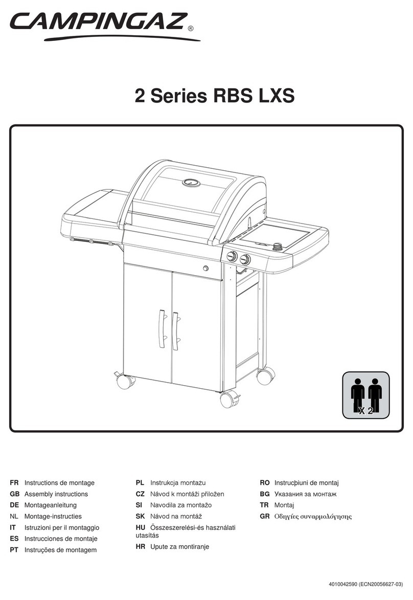 Campingaz Classic LXS 2 Series User manual