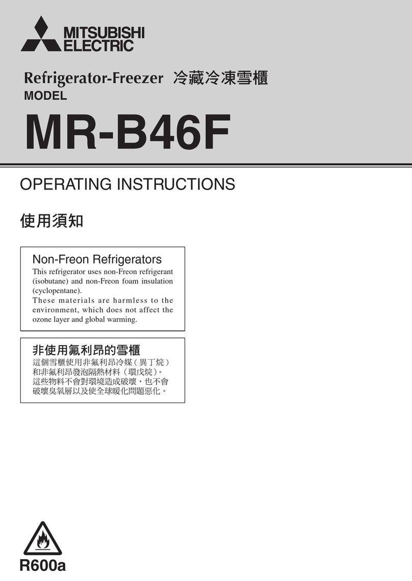Mitsubishi Electric MR-B46F operating instructions