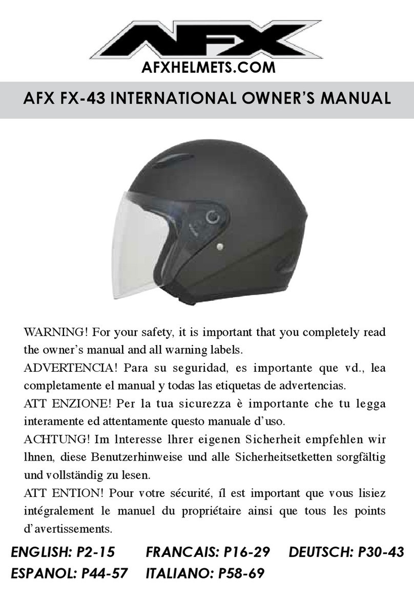 AFX FX-43 INTERNATIONAL User manual