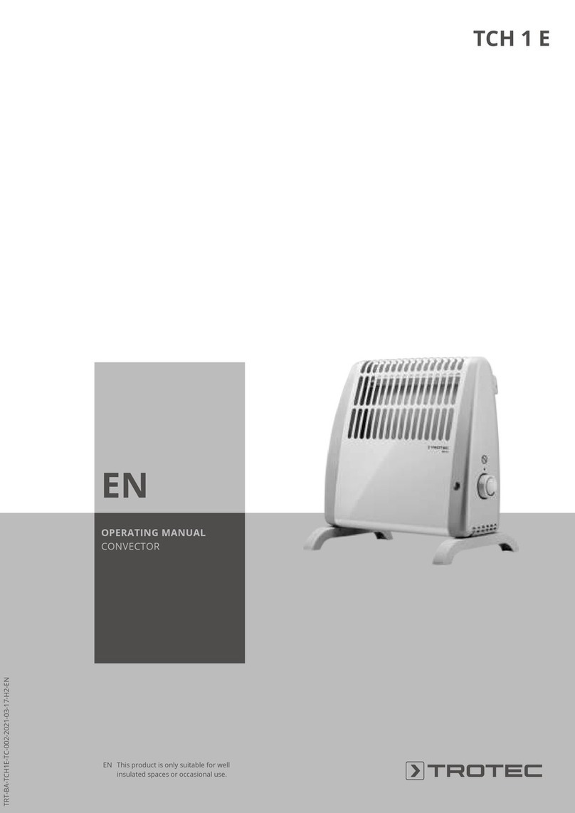 Trotec TCH 1 E User manual
