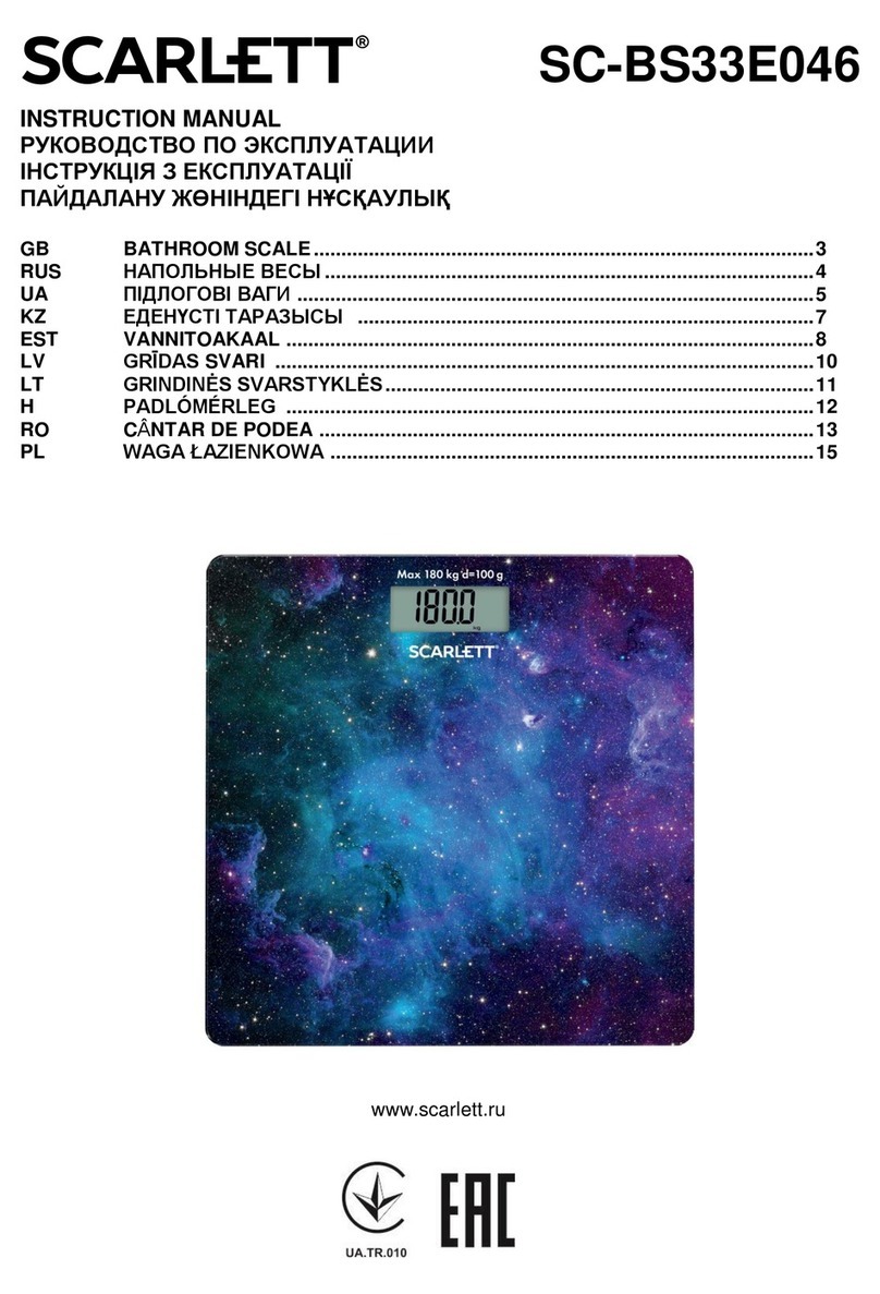Scarlett SC-BS33E046 instruction manual