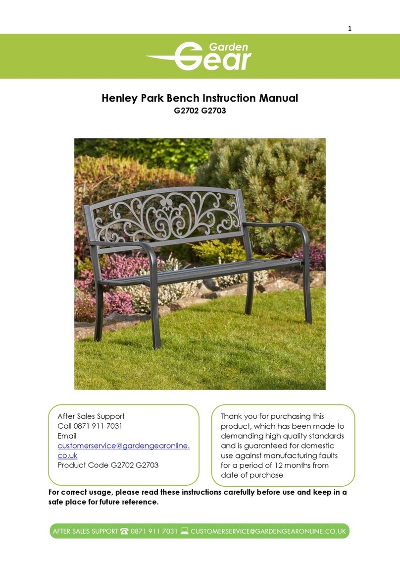 Garden Gear G2702 instruction manual