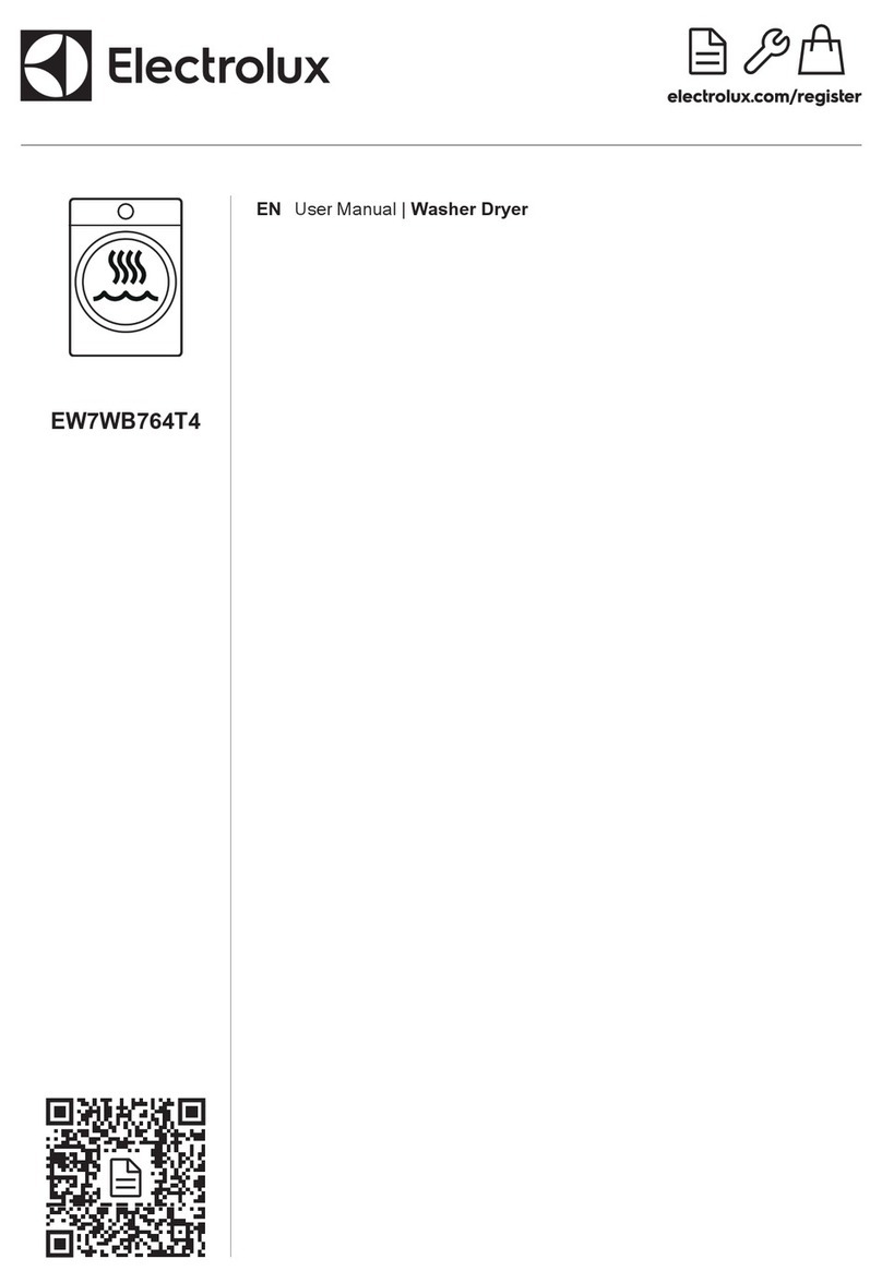 Electrolux EW7WB764T4 User manual