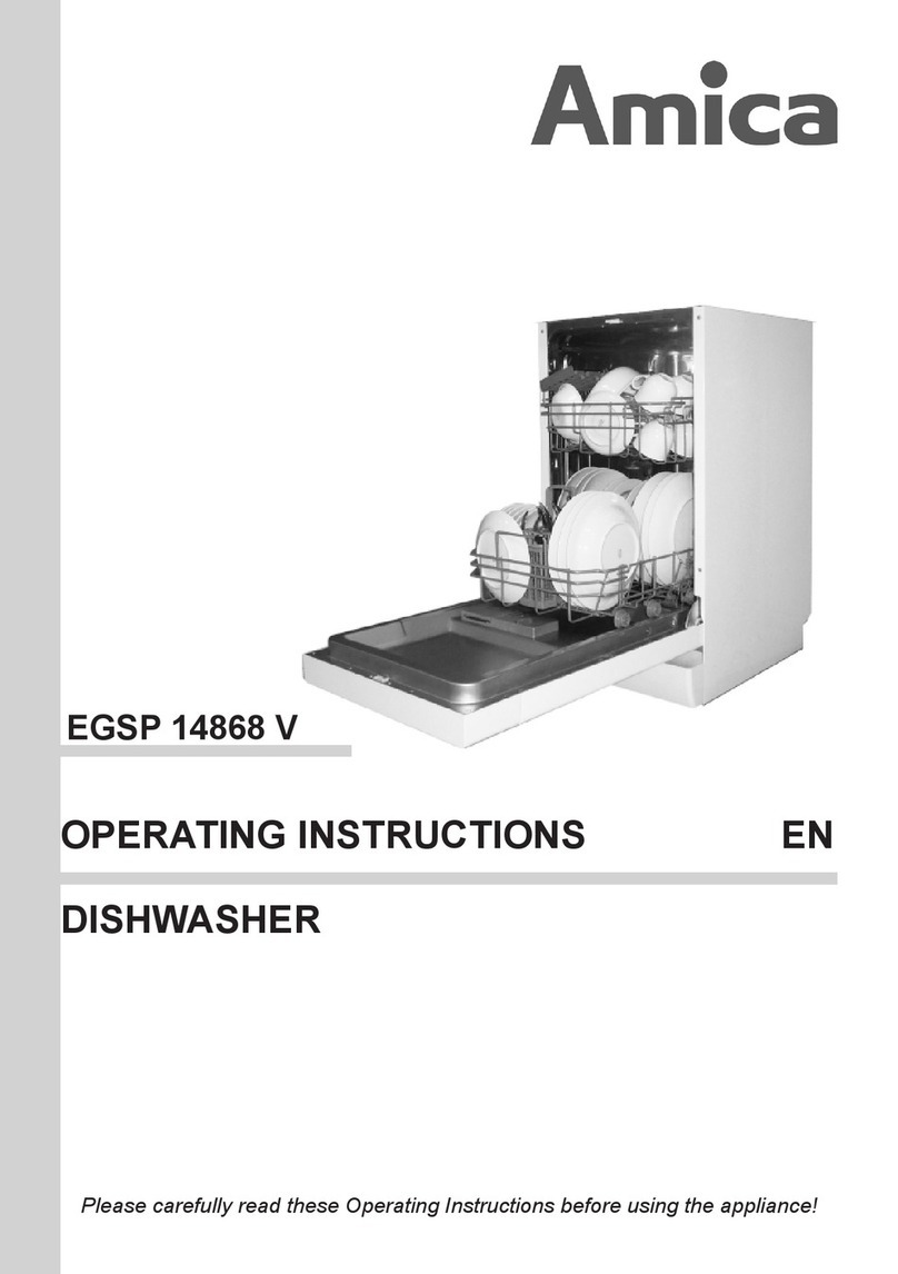 Amica EGSP 14868 V User manual