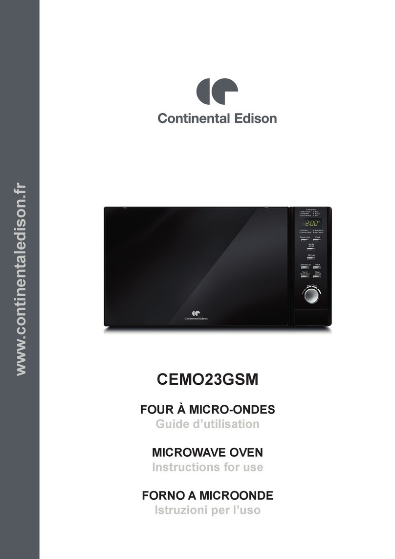 CONTINENTAL EDISON CEMO23GSM User manual