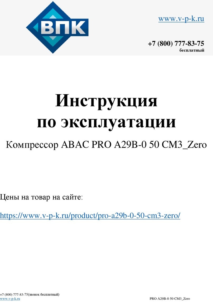 ABAC PRO A29B-0 50 CM3 Zero Manual