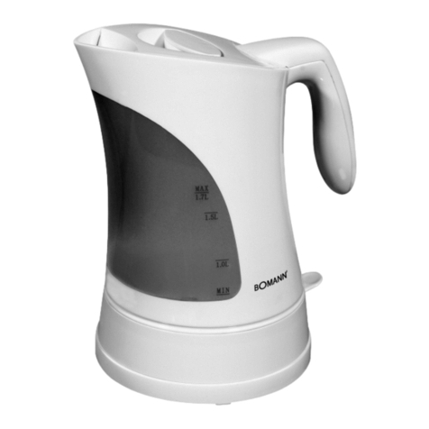 BOMANN WK 504 CB instruction manual
