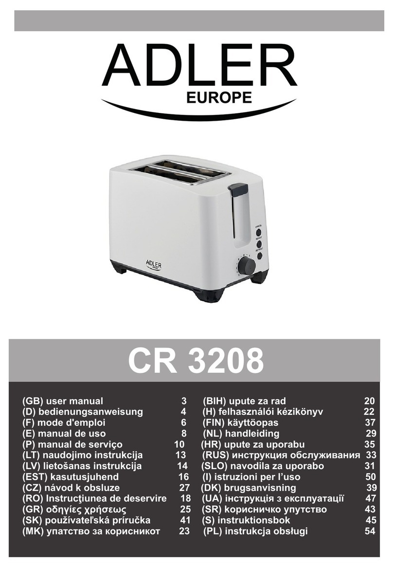 Adler Europe CR 3208 user manual