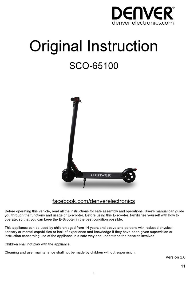 Denver Electronics SCO-65100 Original instruction
