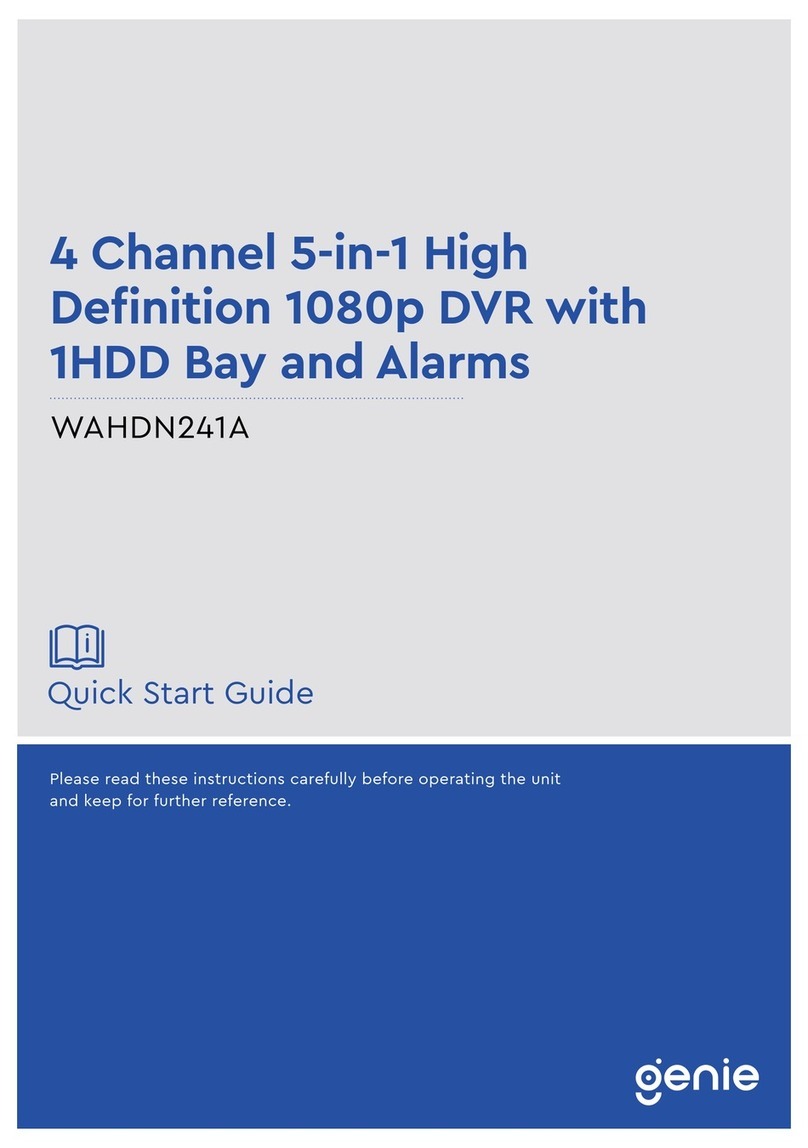 Genie WAHDN241A User manual