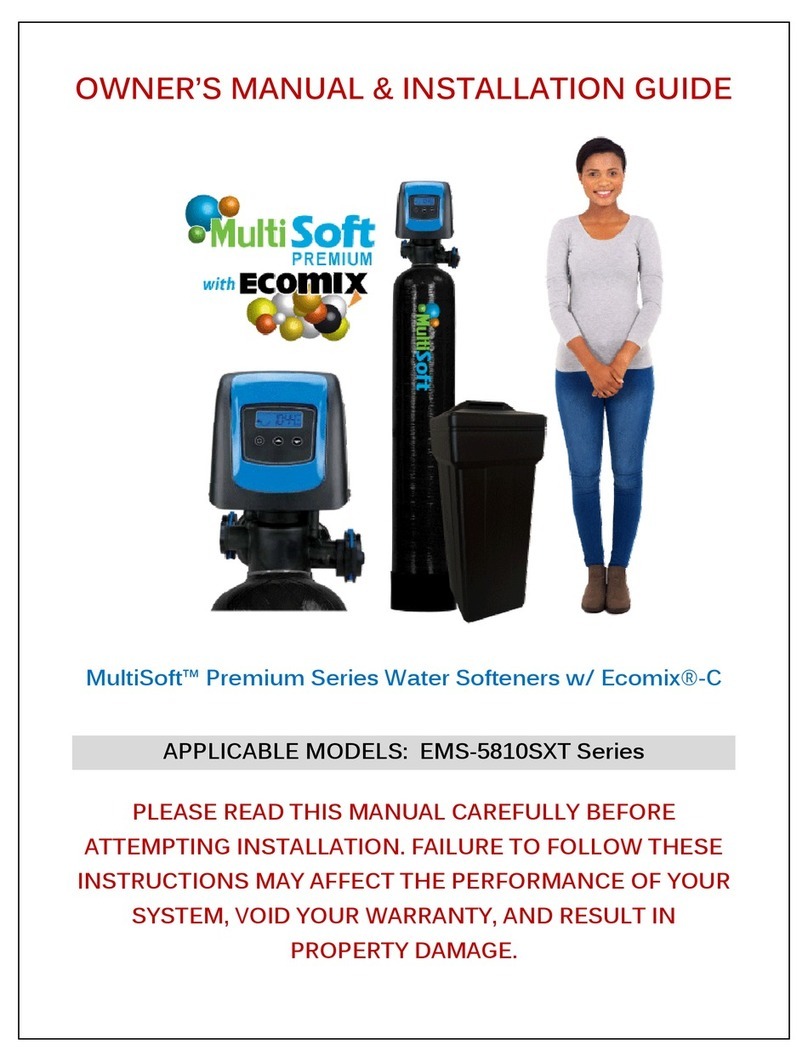 HomePlus MultiSoft Premium EMS-5810SXT Series Owner's manual & installation guide