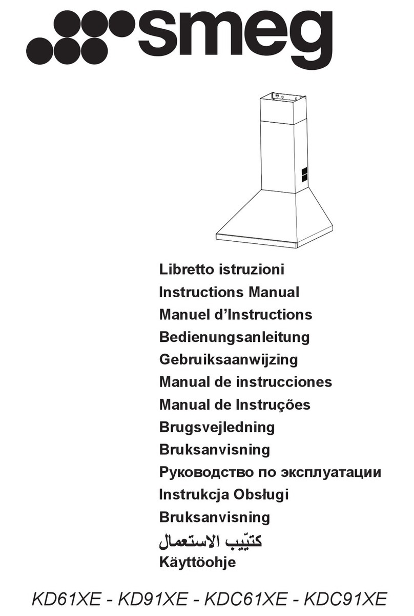 Smeg KD91XE instruction manual