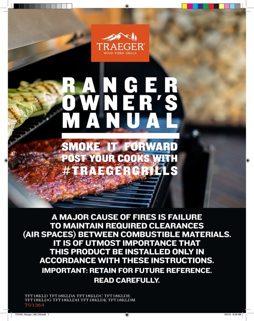 Traeger RANGER User manual