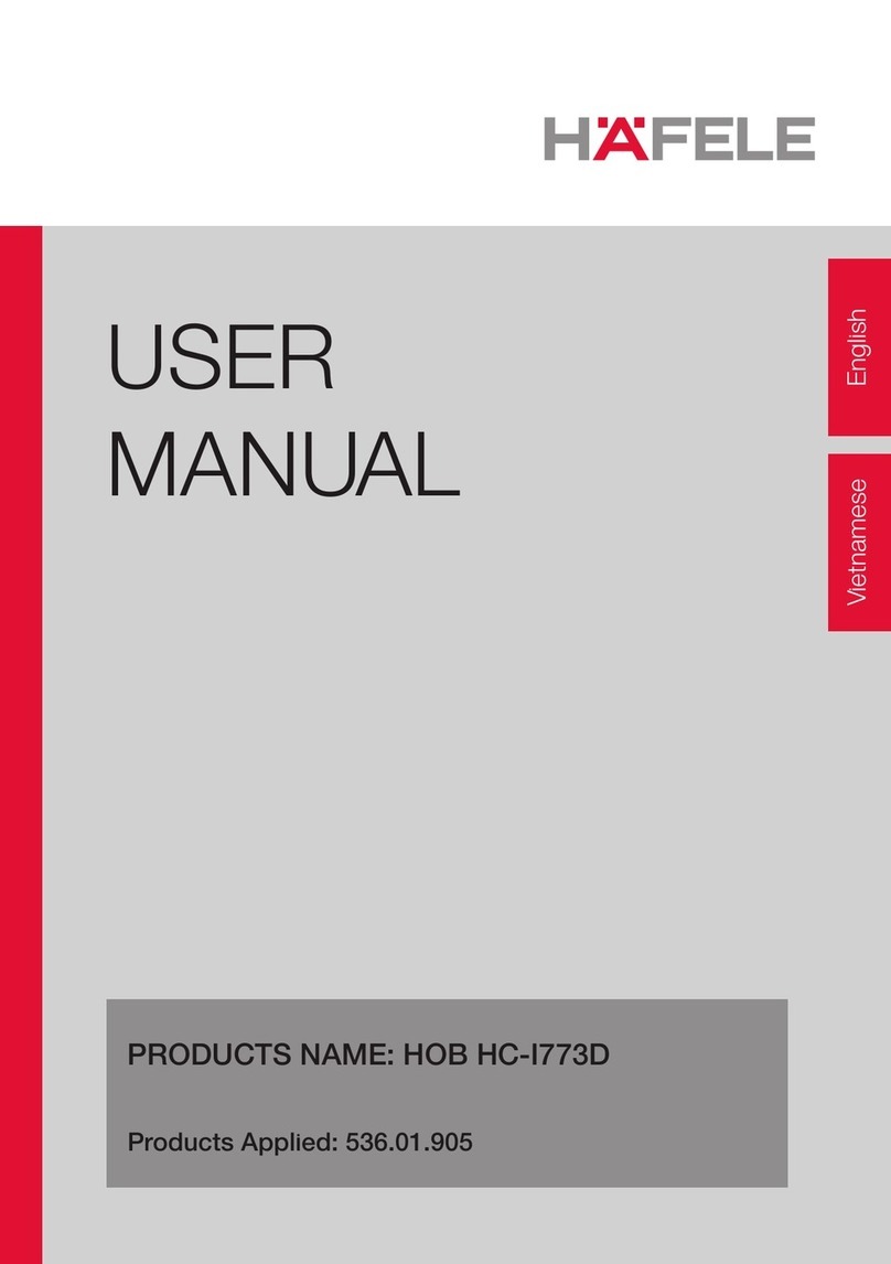 Häfele HC-I773D User manual