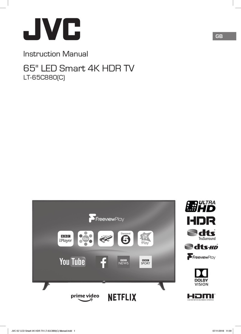 JVC LT-65C880 instruction manual