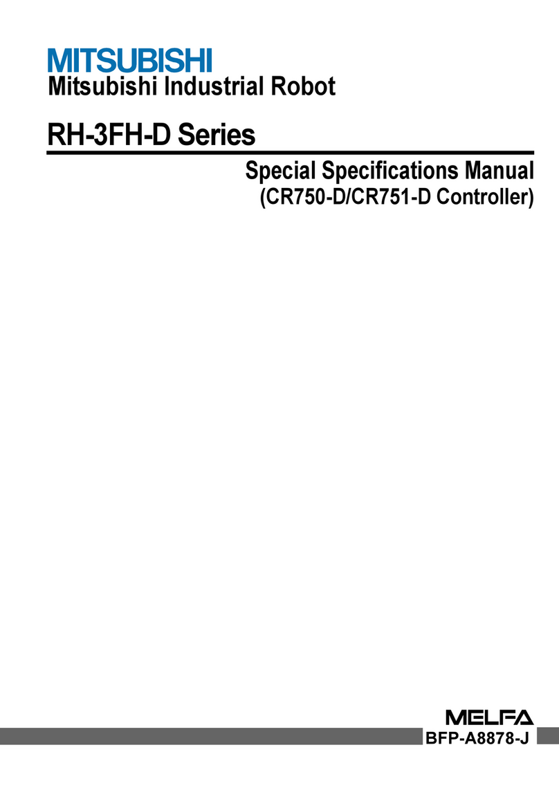Mitsubishi MELFA RH-3FH-D Series User manual