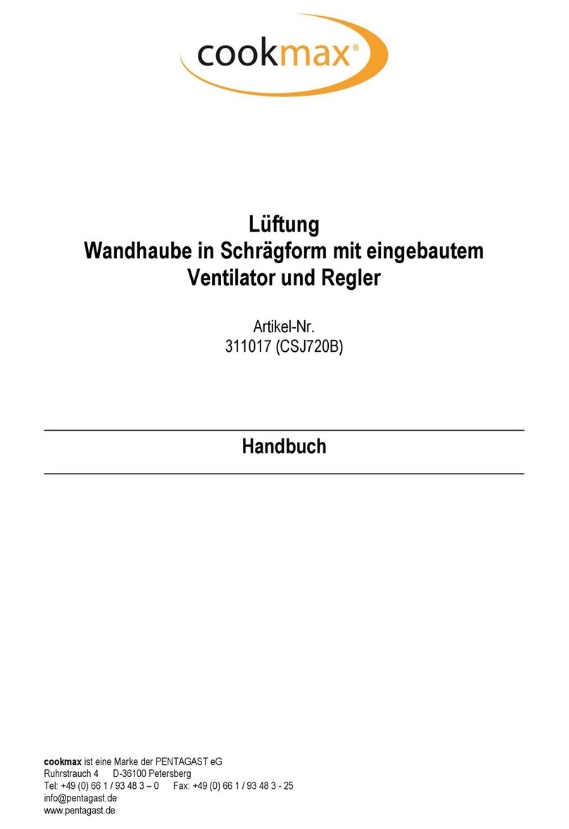 CookMax CSJ720B Handbuch Manual