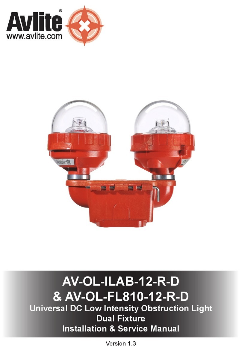 Avlite AV-OL-ILAB-12-R-D Installation & service manual Avlite AV-OL-ILAB-12-R-D Installation & service manual