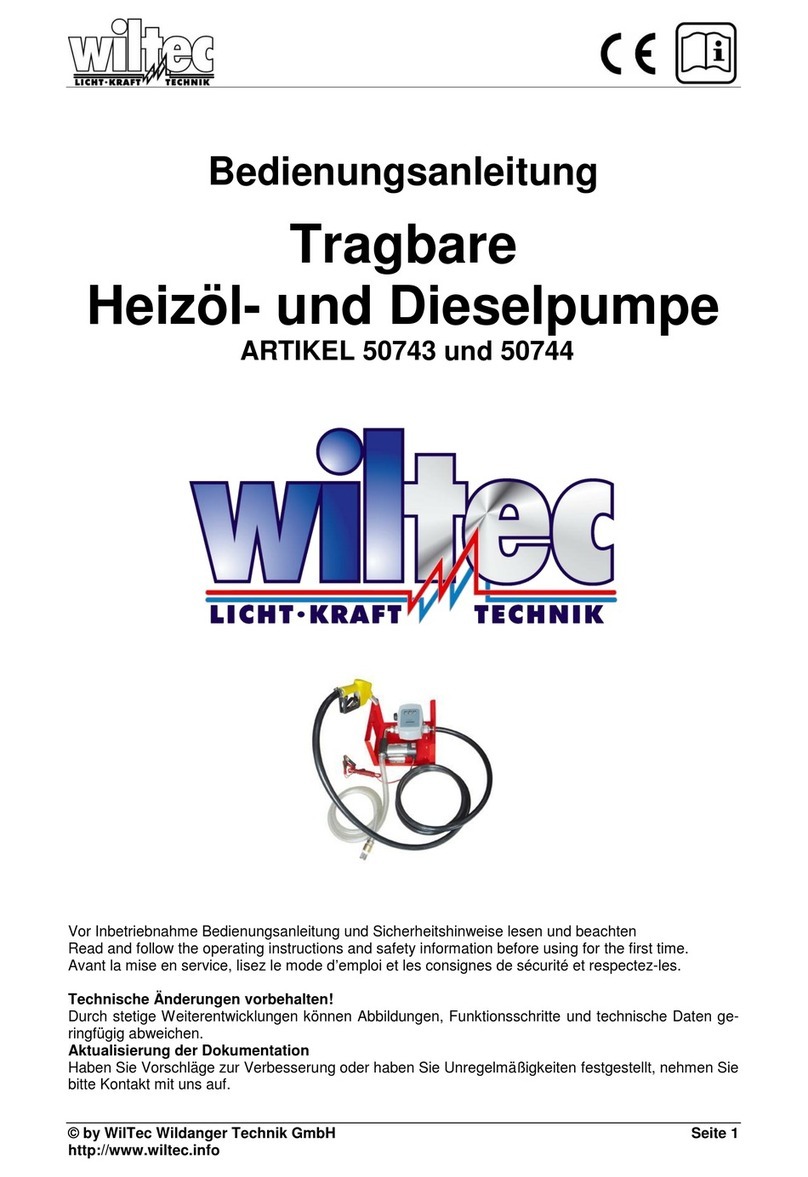 WilTec 50744 User manual