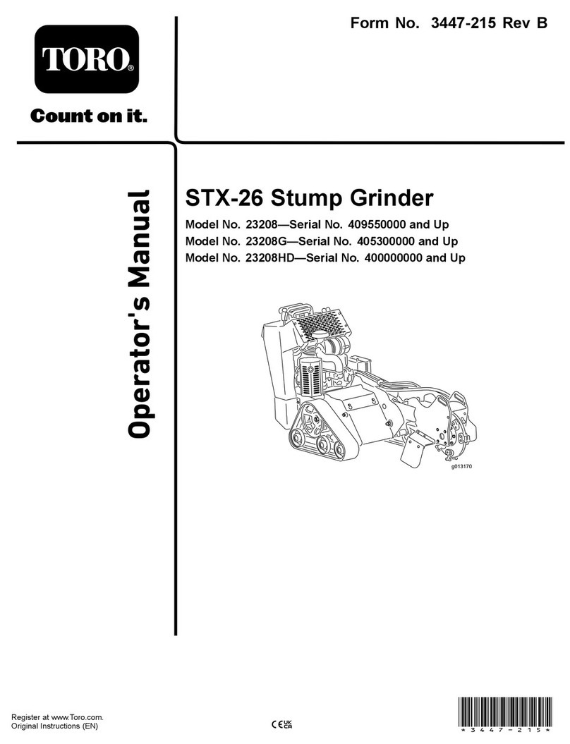 Toro 23208HD User manual