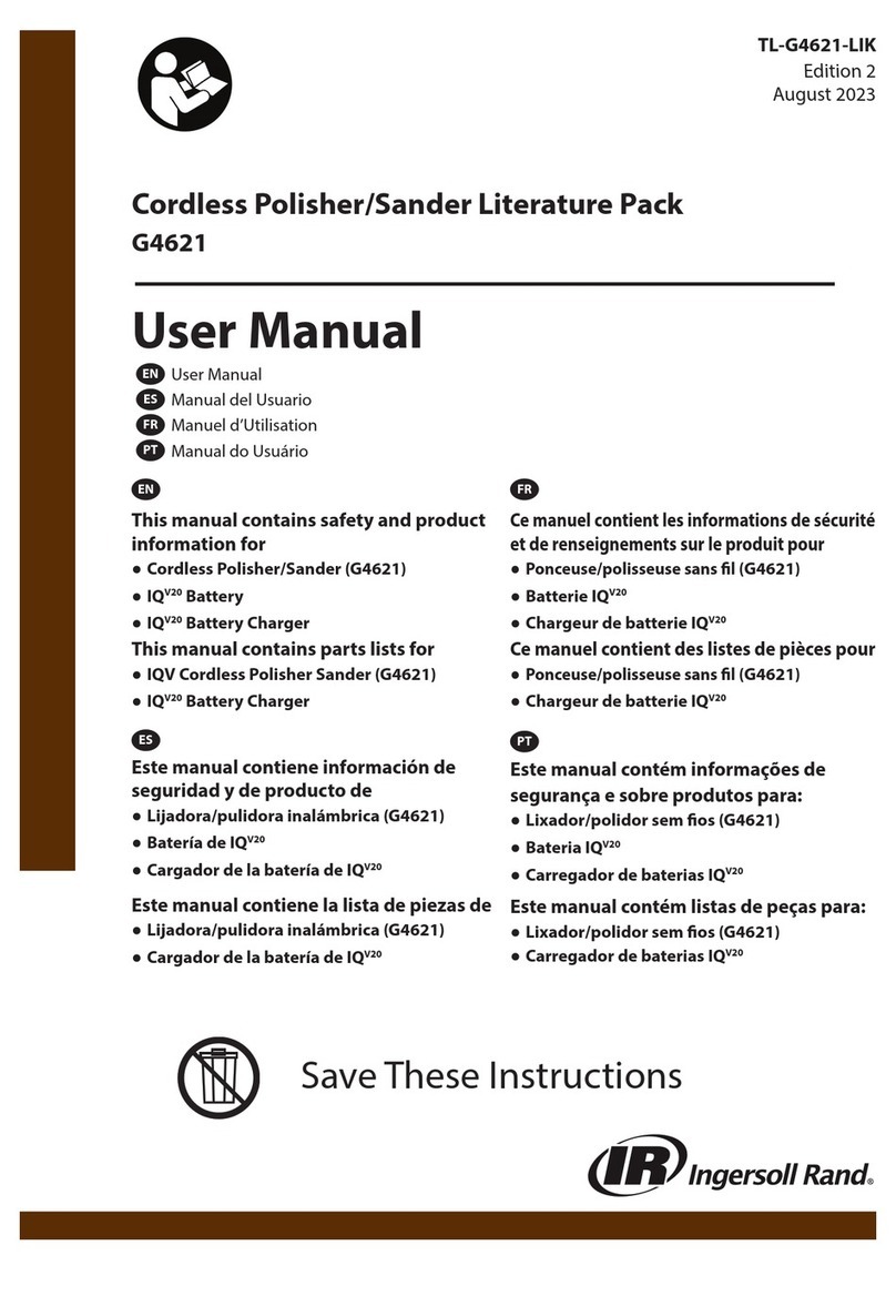Ingersoll-Rand G4621 User manual