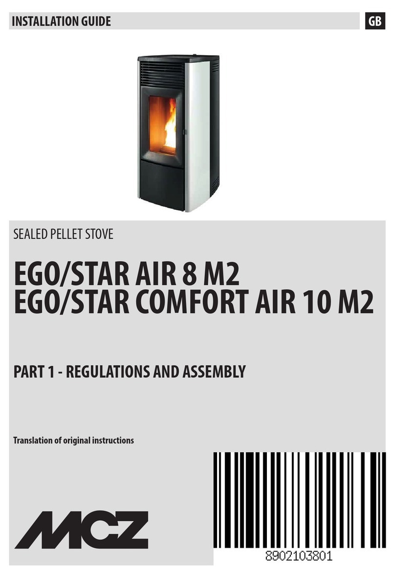 MCZ EGO/STAR AIR 8 M2 User manual