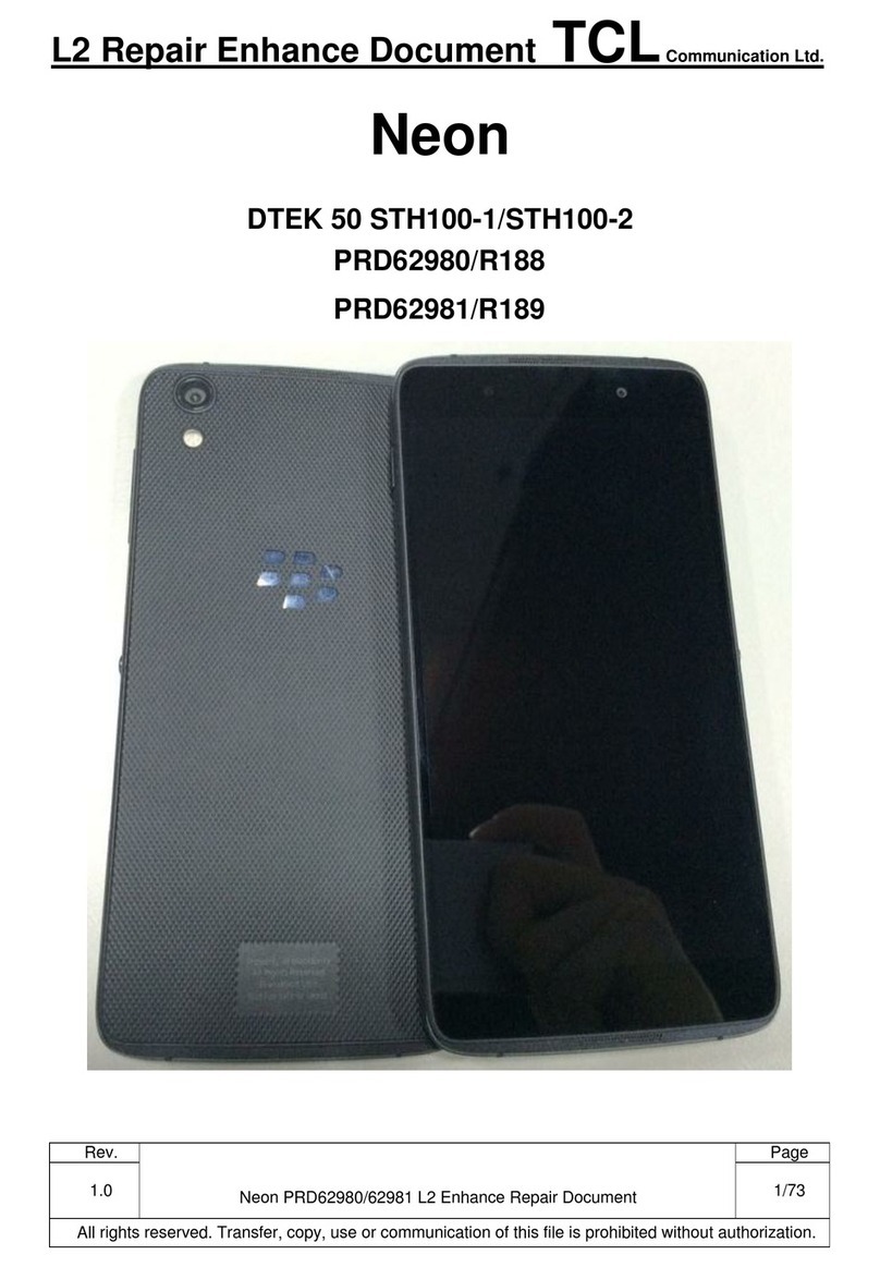 TCL Alcatel DTEK 50 STH100-1 manual