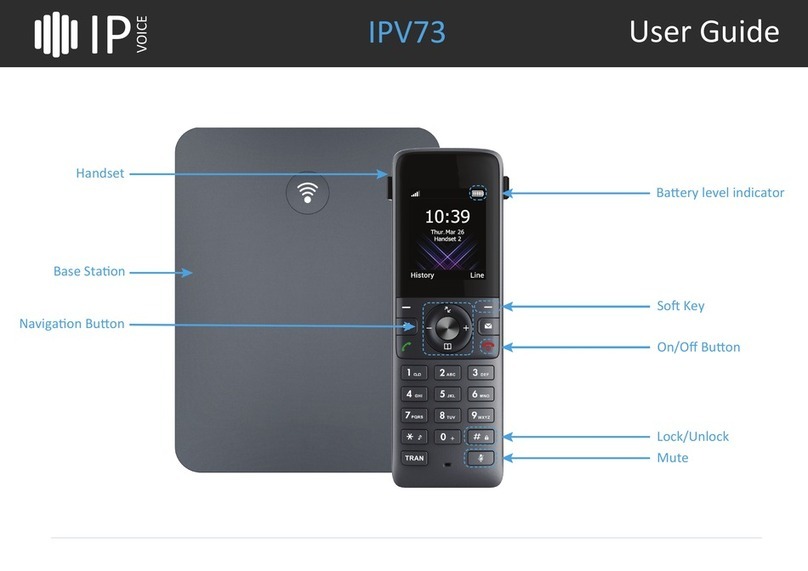 IP VOICE IPV73 user guide