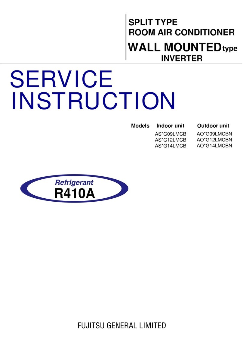 Fujitsu AS G09LMCB Series Original operating manual