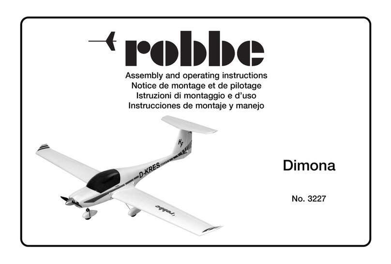 ROBBE Dimona Assembly and operating instructions