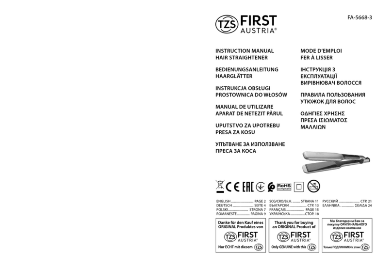 FIRST AUSTRIA FA-5668-3 instruction manual