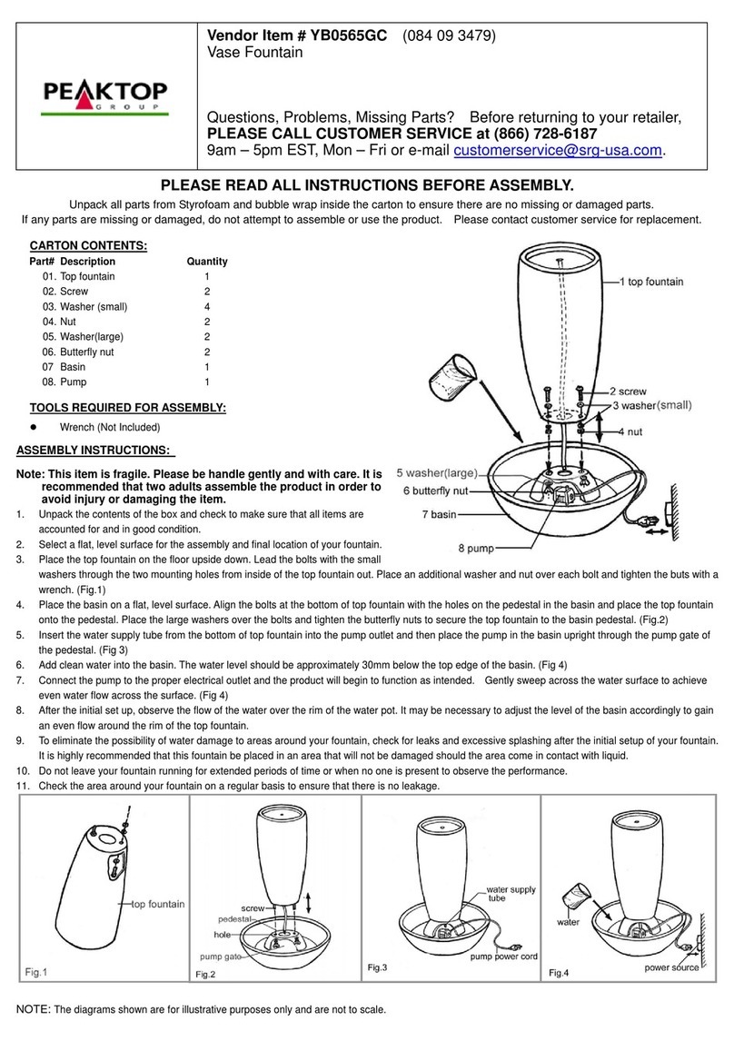 PEAKTOP YB0565GC User manual