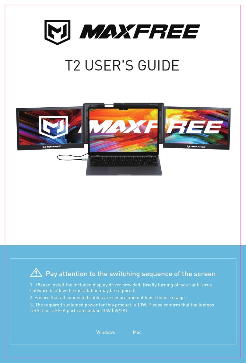 MAXFREE T2 User manual