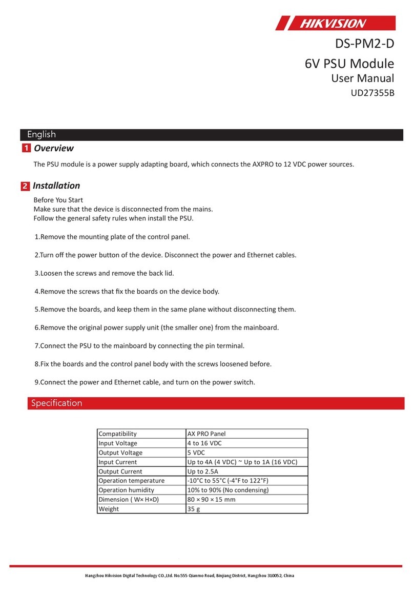 HIK VISION DS-PM2-D user manual