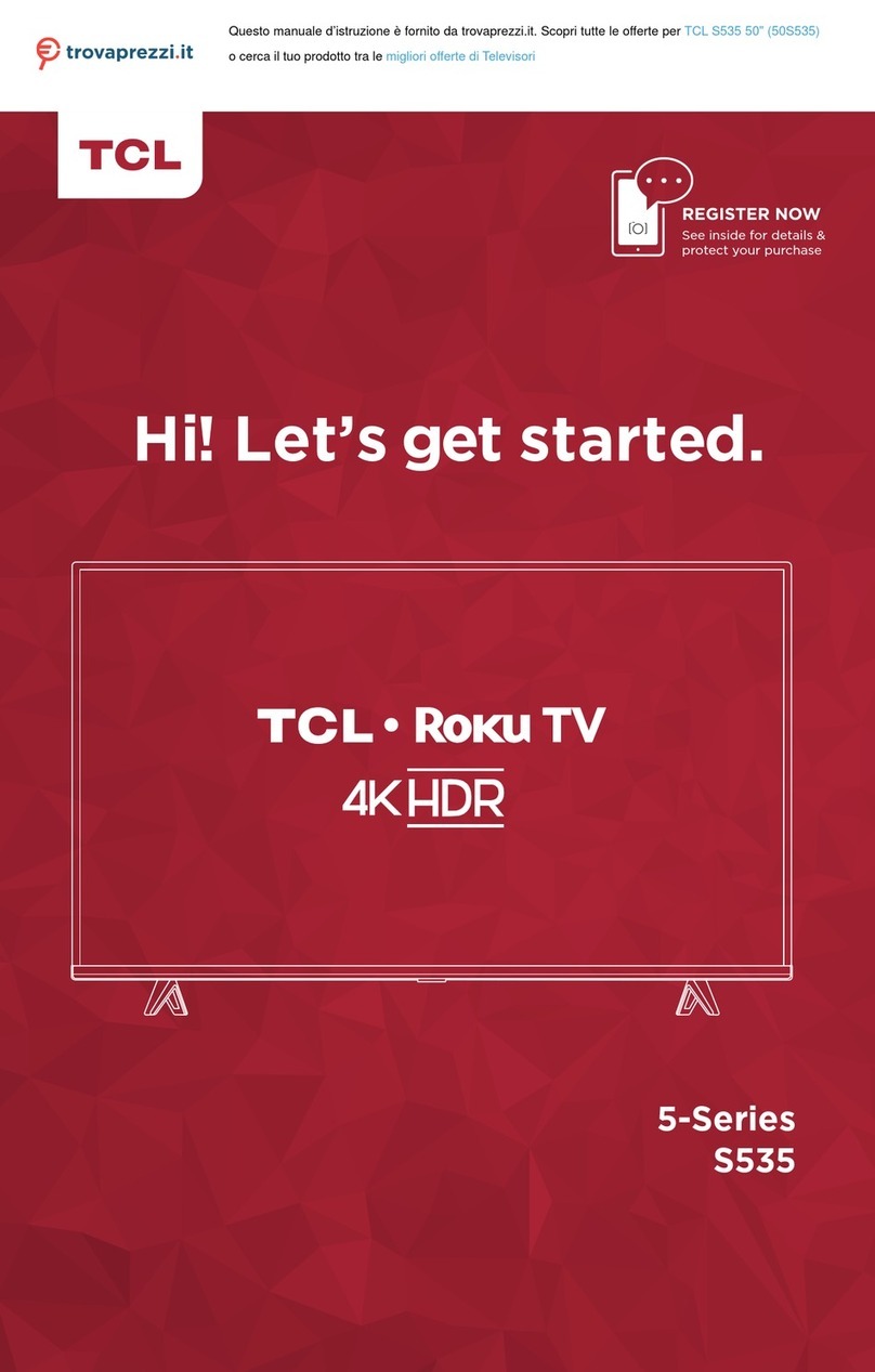 TCL 50S535 User manual