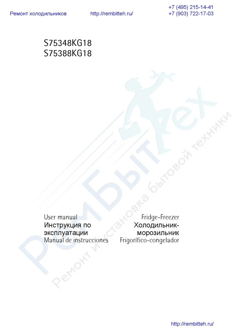 Electrolux AEG S75348KG18 User manual